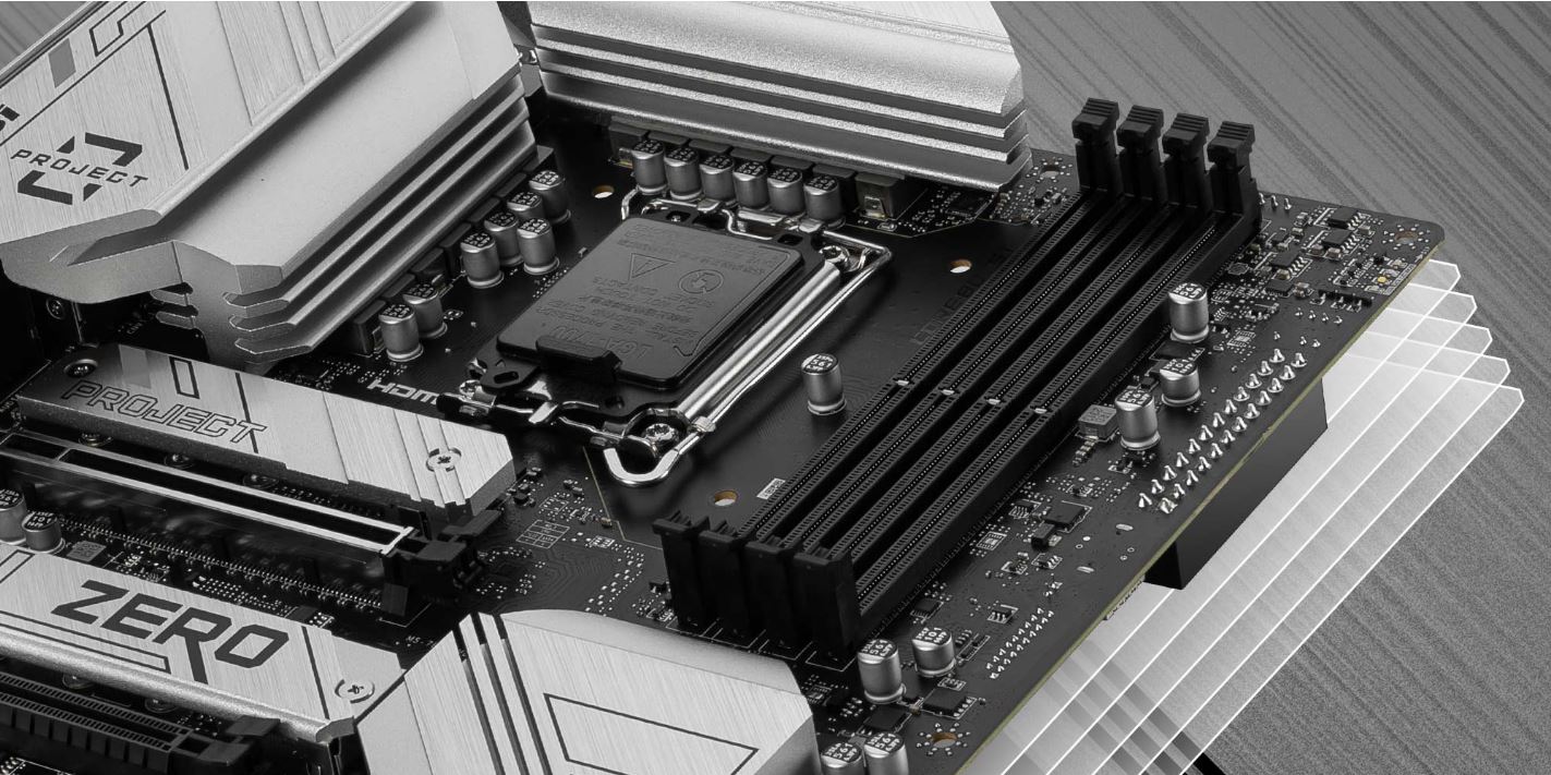 MSI B760M PROJECT ZERO Motherboard